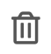Delete icon (trash can)